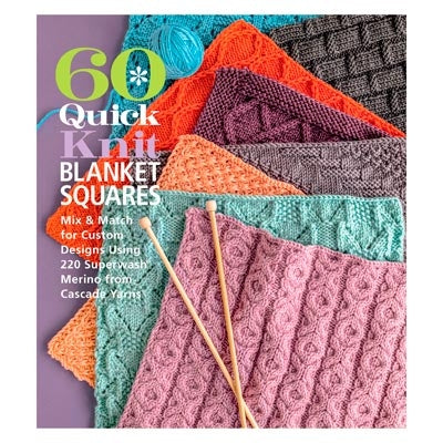 60 Quick Knit Blanket Squares