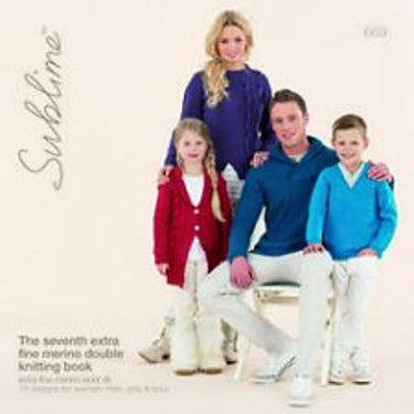 Sublime 669: The seventh extra fine merino double knitting book