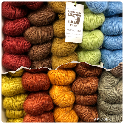 snapshot of juniper moon farms moonshine yarn colours