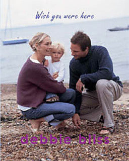 SALE Debbie Bliss Book: Wish You Were Here