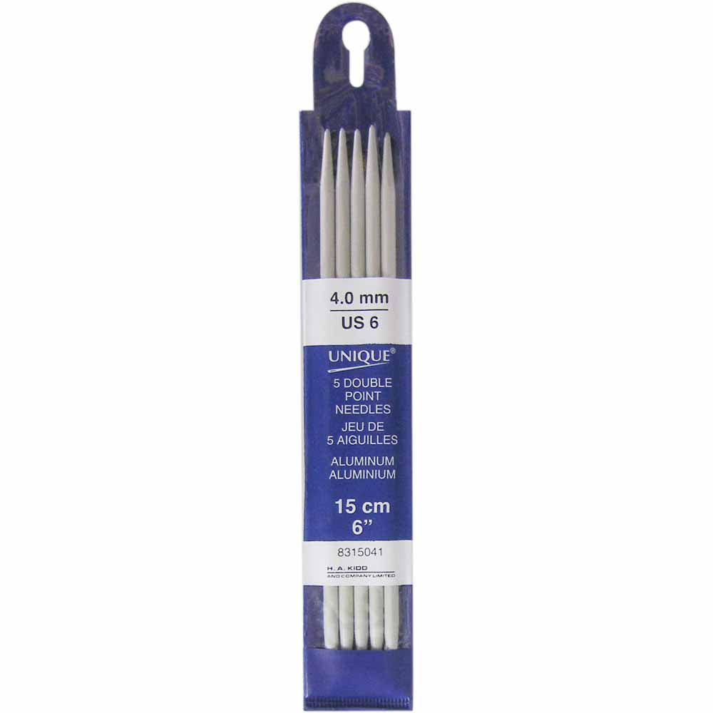 Unique Knitting Double Pointed Needles 15cm (6")