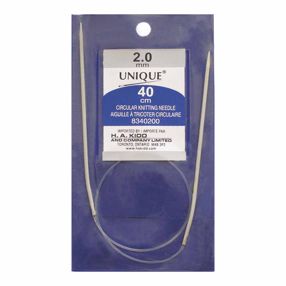 Unique Needles Unique Knitting Fixed Circular Needles – Romni Wools Ltd