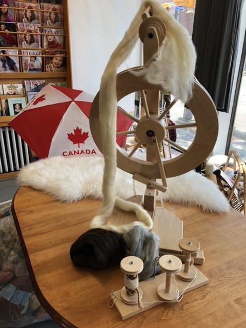 Lendrum double treadle regular spinning wheel (DTR)