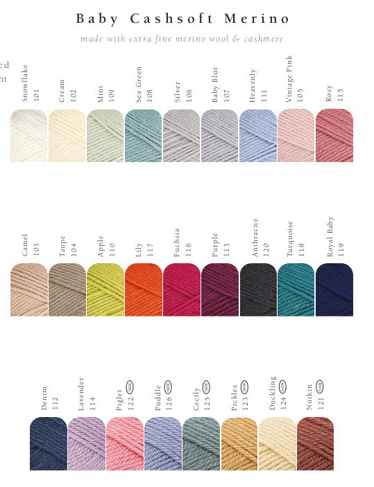 Rowan Baby Cashsoft Merino