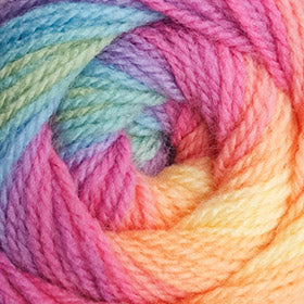James c Brett aurora dk yarn in rainbow colors