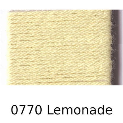 colour swatch F234-0770-lemonade-sirdar-happy-cotton-yarn-dk-double-knit-mini-ball-vegan-yarn