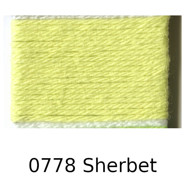 colour swatch F234-0778-sherbet-sirdar-happy-cotton-yarn-dk-double-knit-mini-ball-vegan-yarn