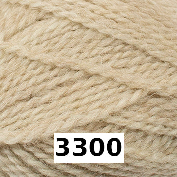 colour swatch H-3300-diamond-luxury-highlander-light-fine-wool-yarn-natural-wool