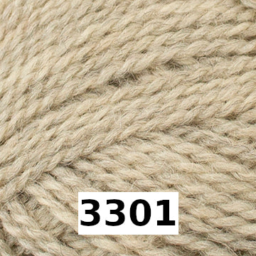 colour swatch H-3301-diamond-luxury-highlander-light-fine-wool-yarn-natural-wool