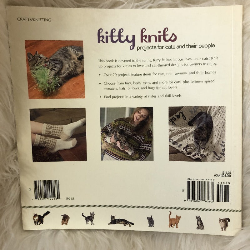 back cover of Kitty Knits