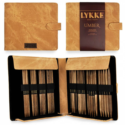 Lykke Double-pointed 6in/15cm Knitting Needle Set