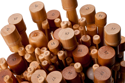 ChiaoGoo Bamboo Patina Single Point Needles
