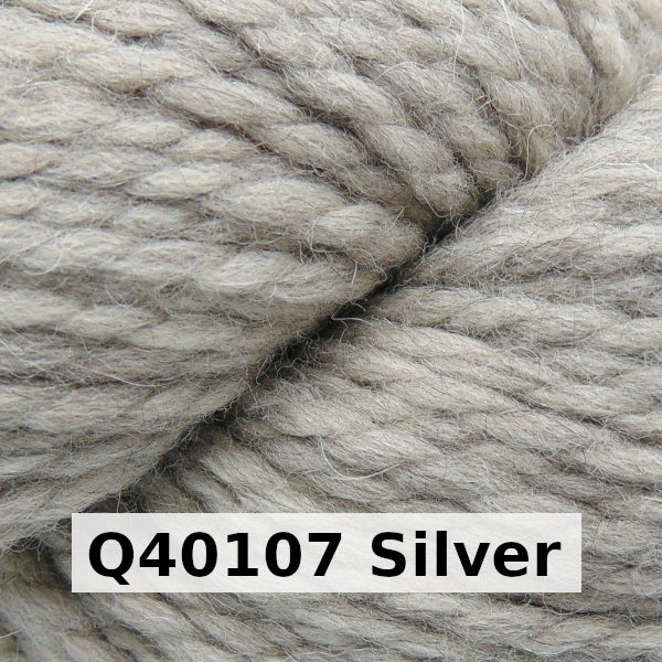 colour swatch Q40107-silver-estelle-llama-natural-chunky-merino-wool-llama-yarn-chunky-size-5-yarn-natural-undyed