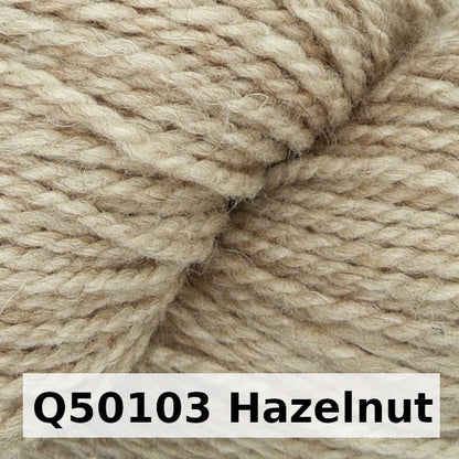 colour swatch Q50103-hazelnut-estelle-llama-natural-worsted-merino-wool-llama-yarn-medium-size-4-yarn-natural-undyed