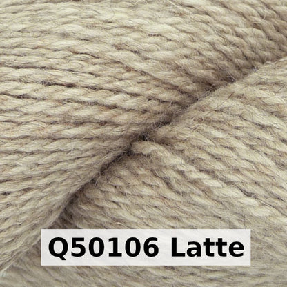 colour swatch Q50106-latte-estelle-llama-natural-worsted-merino-wool-llama-yarn-medium-size-4-yarn-natural-undyed