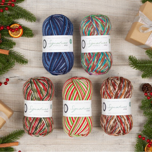 West Yorkshire Spinners Signature 4-ply - Christmas Collection