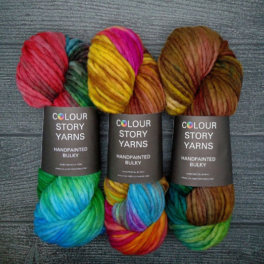Colour Story Yarns Handpainted Bulky 200g