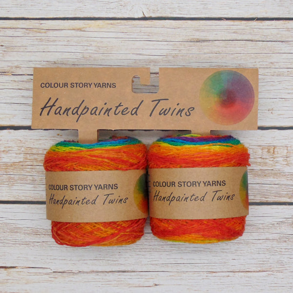 Colour Story Handpainted Twins