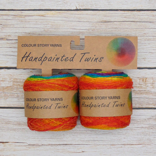 Colour Story Handpainted Twins
