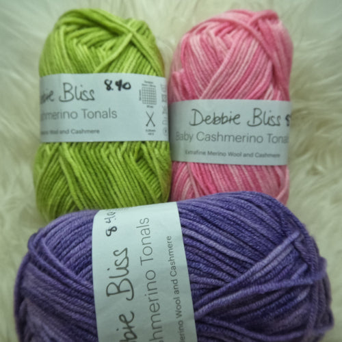 SALE Debbie Bliss Baby Cashmerino Tonals