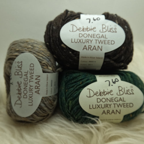SALE Debbie Bliss Donegal Luxury Tweed Aran