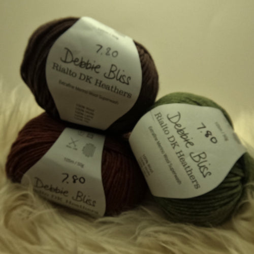 SALE Debbie Bliss Rialto DK Heathers