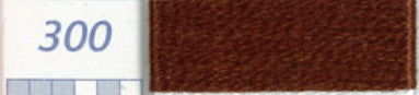 DMC Six Strand Embroidery Floss Columns 13, 14, and 15 on DMC chart