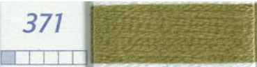 DMC Six Strand Embroidery Floss Columns 10, 11, and 12 on DMC chart