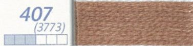 DMC Six Strand Embroidery Floss Columns 16, 17, 18 and 19 on DMC chart