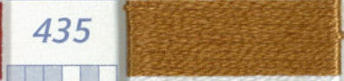 DMC Six Strand Embroidery Floss Columns 16, 17, 18 and 19 on DMC chart