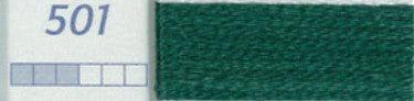 DMC Six Strand Embroidery Floss Columns 7, 8, and 9 on DMC chart