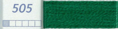 DMC Six Strand Embroidery Floss Columns 7, 8, and 9 on DMC chart