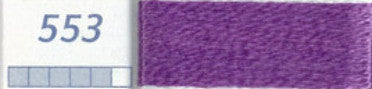 DMC Six Strand Embroidery Floss Columns 4, 5, and 6 on DMC chart