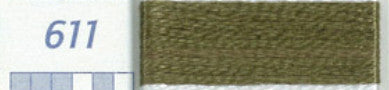 DMC Six Strand Embroidery Floss Columns 13, 14, and 15 on DMC chart