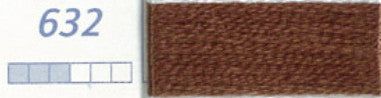 DMC Six Strand Embroidery Floss Columns 16, 17, 18 and 19 on DMC chart