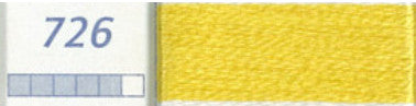 DMC Six Strand Embroidery Floss Columns 13, 14, and 15 on DMC chart