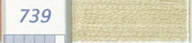 DMC Six Strand Embroidery Floss Columns 16, 17, 18 and 19 on DMC chart