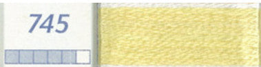 DMC Six Strand Embroidery Floss Columns 13, 14, and 15 on DMC chart