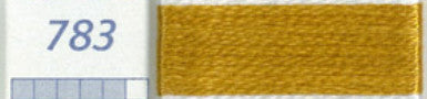 DMC Six Strand Embroidery Floss Columns 13, 14, and 15 on DMC chart