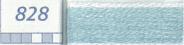 DMC Six Strand Embroidery Floss Columns 7, 8, and 9 on DMC chart