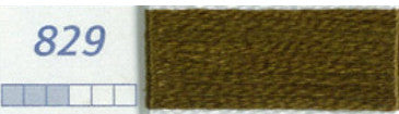 DMC Six Strand Embroidery Floss Columns 10, 11, and 12 on DMC chart