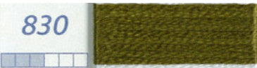 DMC Six Strand Embroidery Floss Columns 10, 11, and 12 on DMC chart