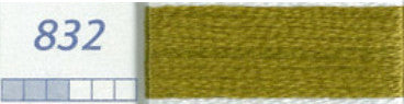 DMC Six Strand Embroidery Floss Columns 10, 11, and 12 on DMC chart