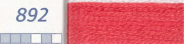 DMC Six Strand Embroidery Floss Columns 1, 2, and 3 on DMC chart