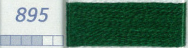 DMC Six Strand Embroidery Floss Columns 10, 11, and 12 on DMC chart