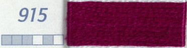 DMC Six Strand Embroidery Floss Columns 1, 2, and 3 on DMC chart