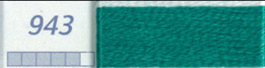 DMC Six Strand Embroidery Floss Columns 7, 8, and 9 on DMC chart