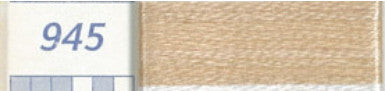 DMC Six Strand Embroidery Floss Columns 13, 14, and 15 on DMC chart