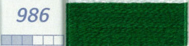 DMC Six Strand Embroidery Floss Columns 10, 11, and 12 on DMC chart