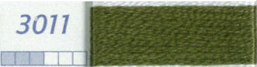 DMC Six Strand Embroidery Floss Columns 10, 11, and 12 on DMC chart